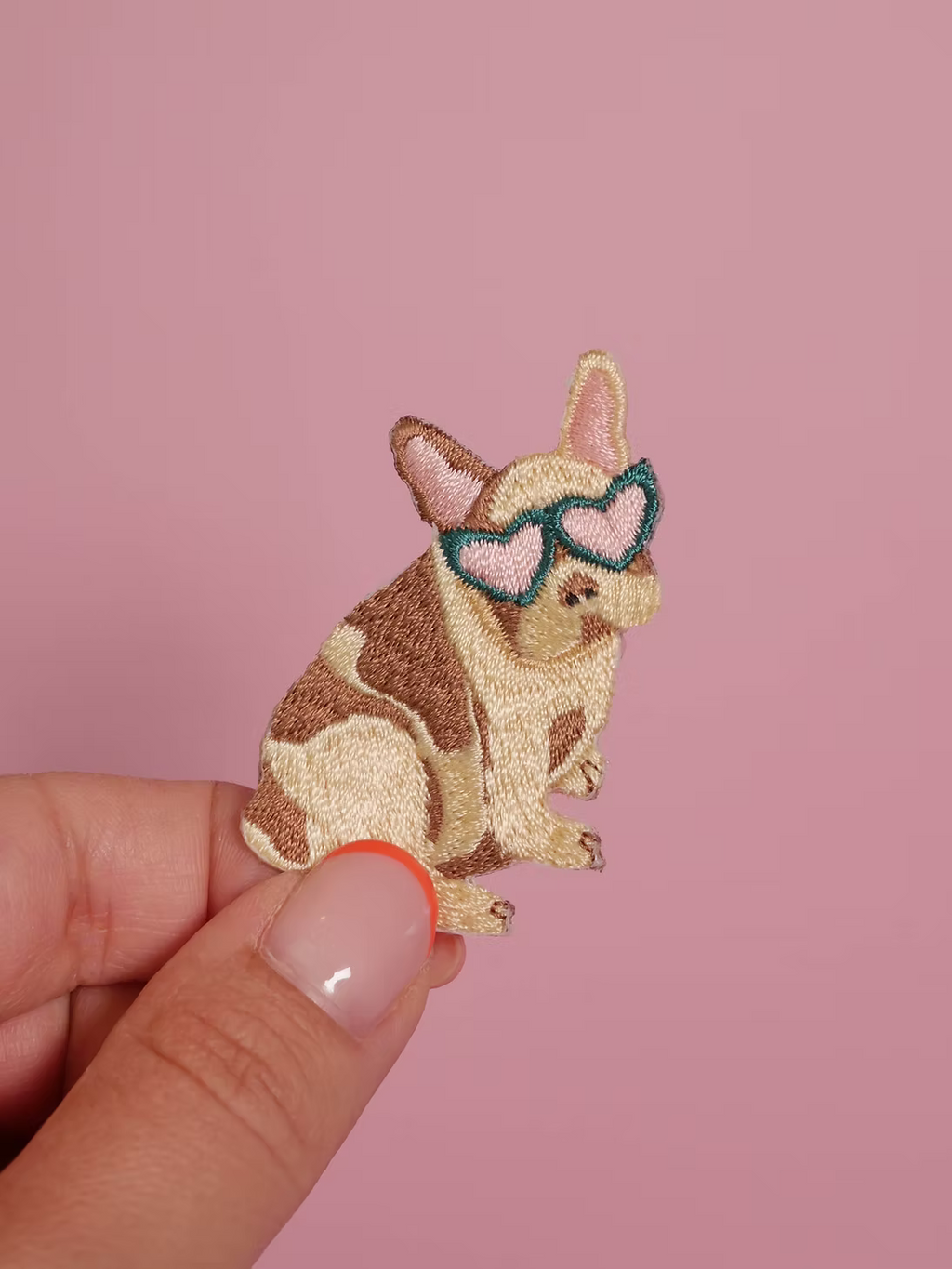 Patch thermocollant bouledogue - Malicieuse