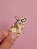 Patch thermocollant bouledogue - Malicieuse