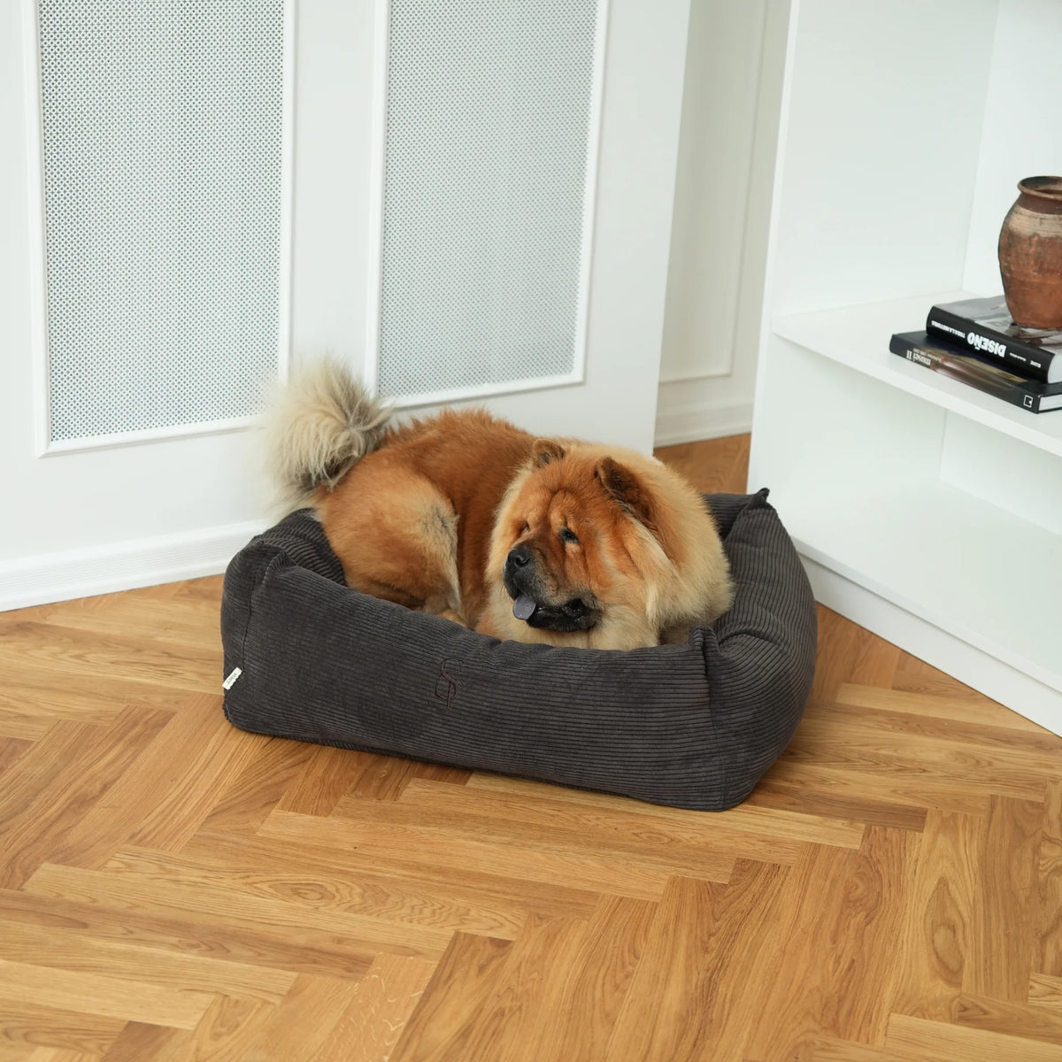 Lit pour chien - Velour marron - Staey