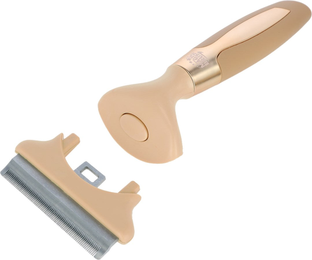 Peigne sous-poil 16 × 9 cm Gold - MagicBrush