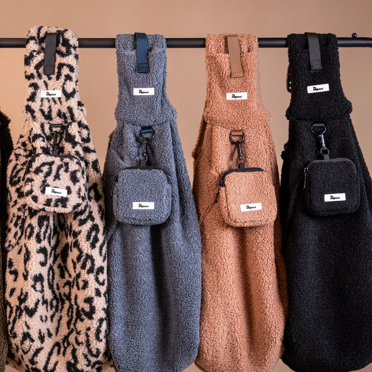 Sac bandoulière teddy - Vert - The Dog Label