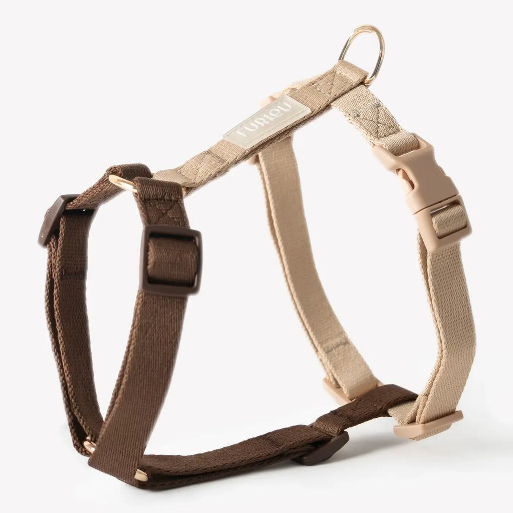 Harnais Rainbow - Marron & Beige - Furlou