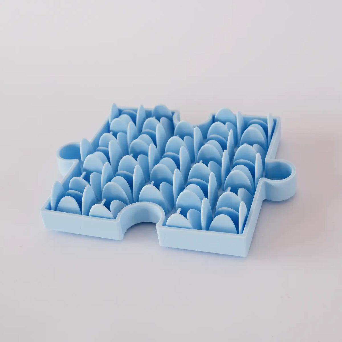 Tapis de léchage puzzle - Bleu - Furlou