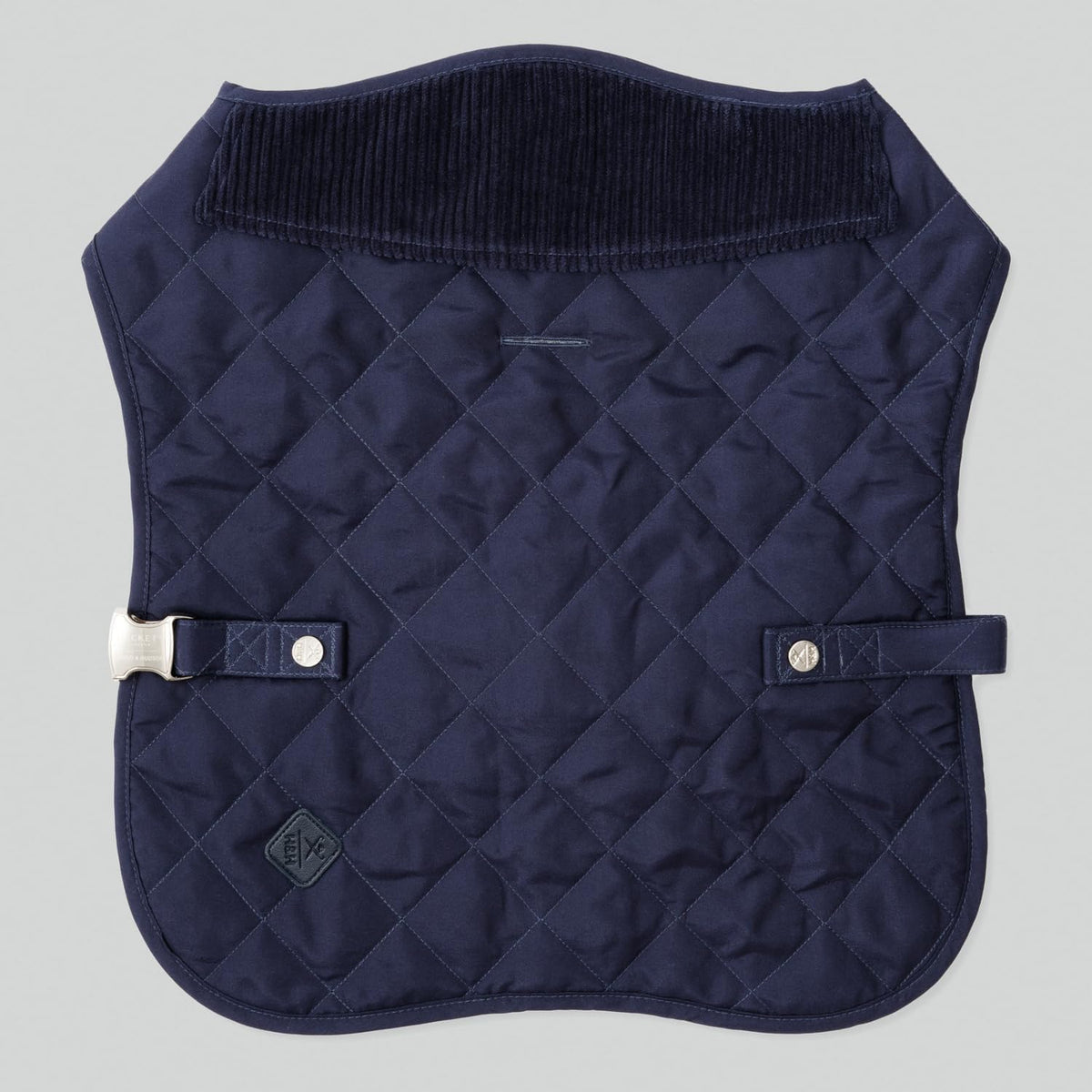 Veste matelassée pour chien - bleu marine - Hugo & Hudson