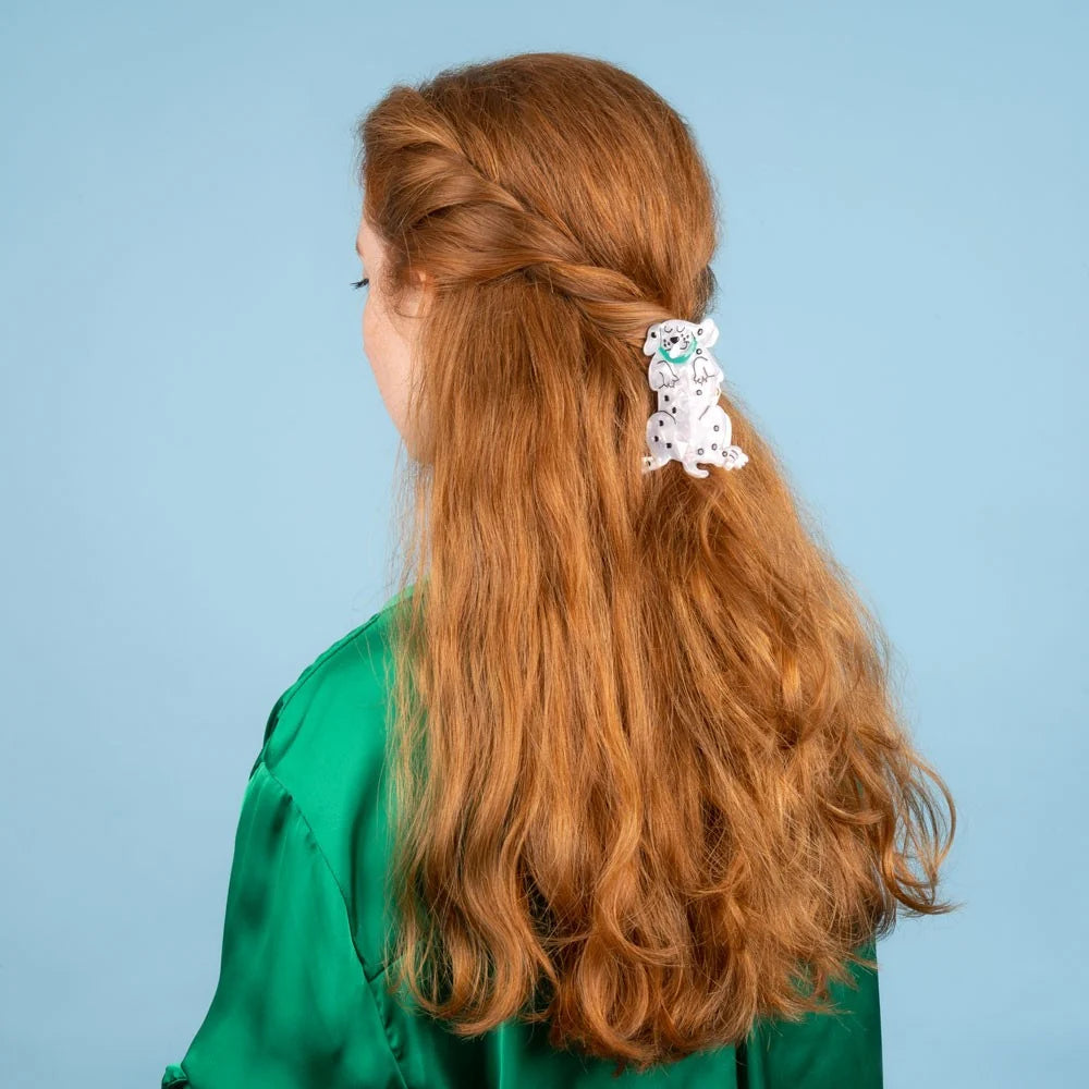 Pince à cheveux Dalmatien – Dents en métal - Coucou Suzette
