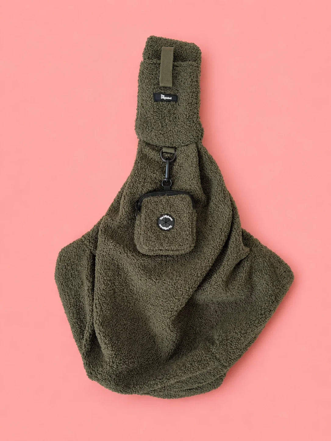 Sac bandoulière teddy - Vert - The Dog Label
