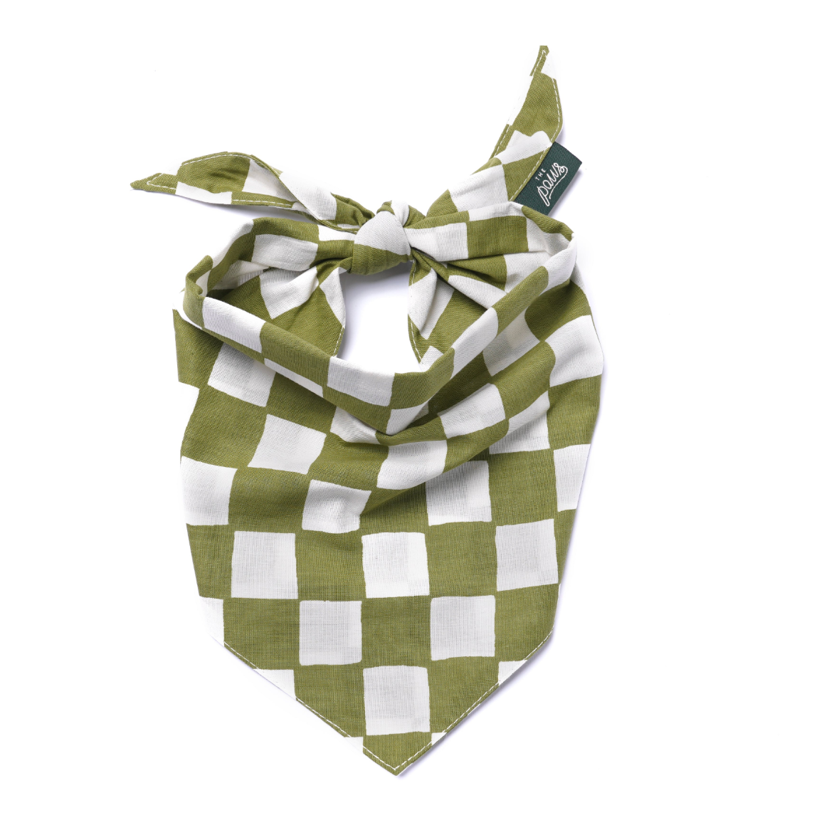 Bandana pour chien - Damier - The Paws