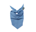 Bandana pour chien - Vichy bleu  - The Paws