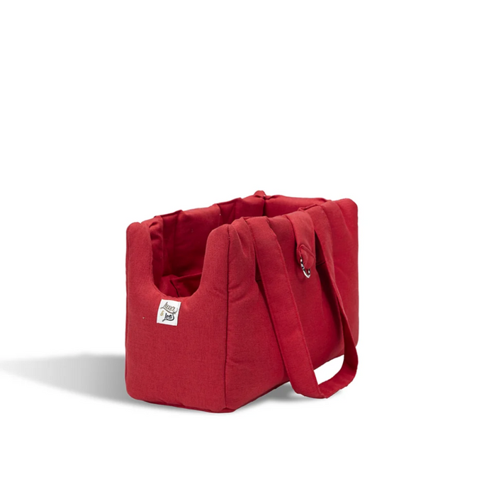 Sac de transport L – Rouge – Léo & Luna