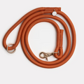 Laisse corde tressée Terracotta - Furlou