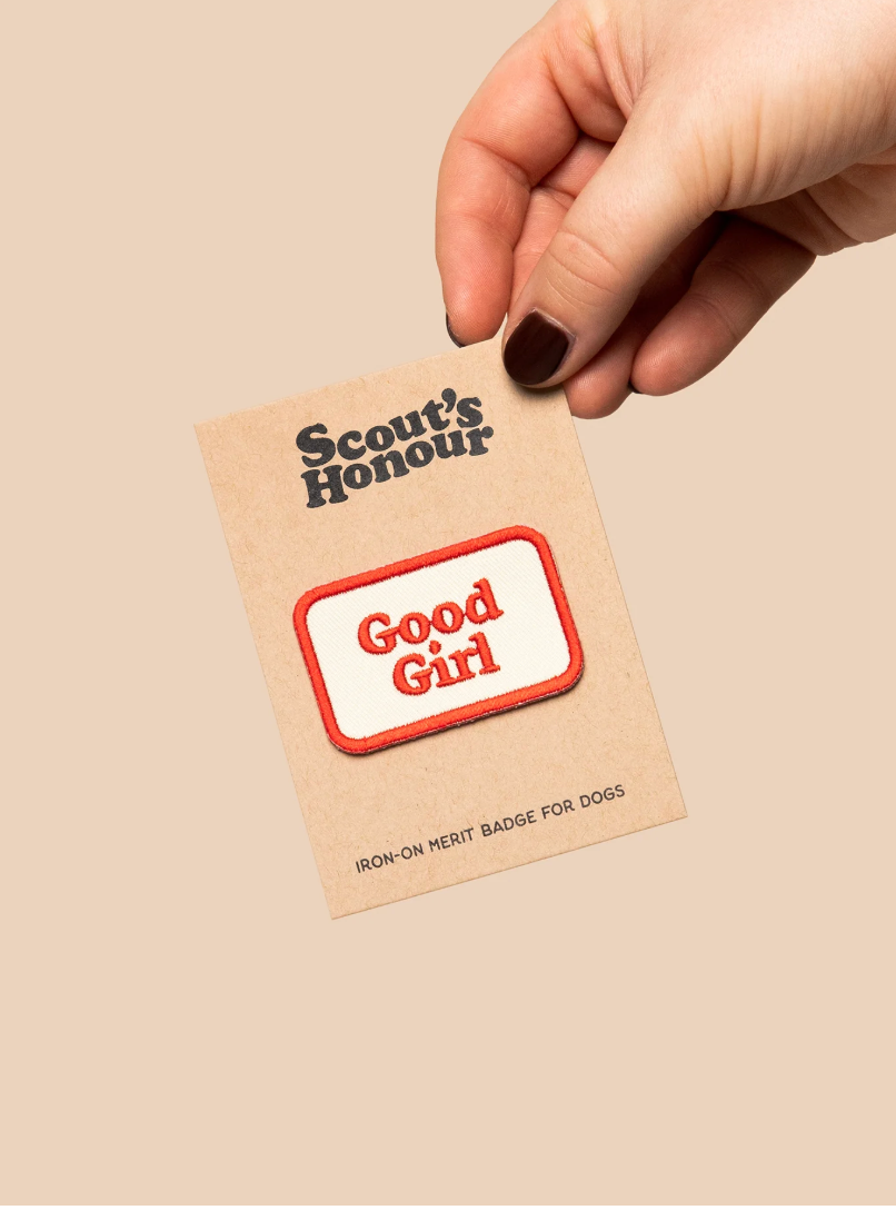Good Girl – Patch thermocollant pour chien - Scout's Honour