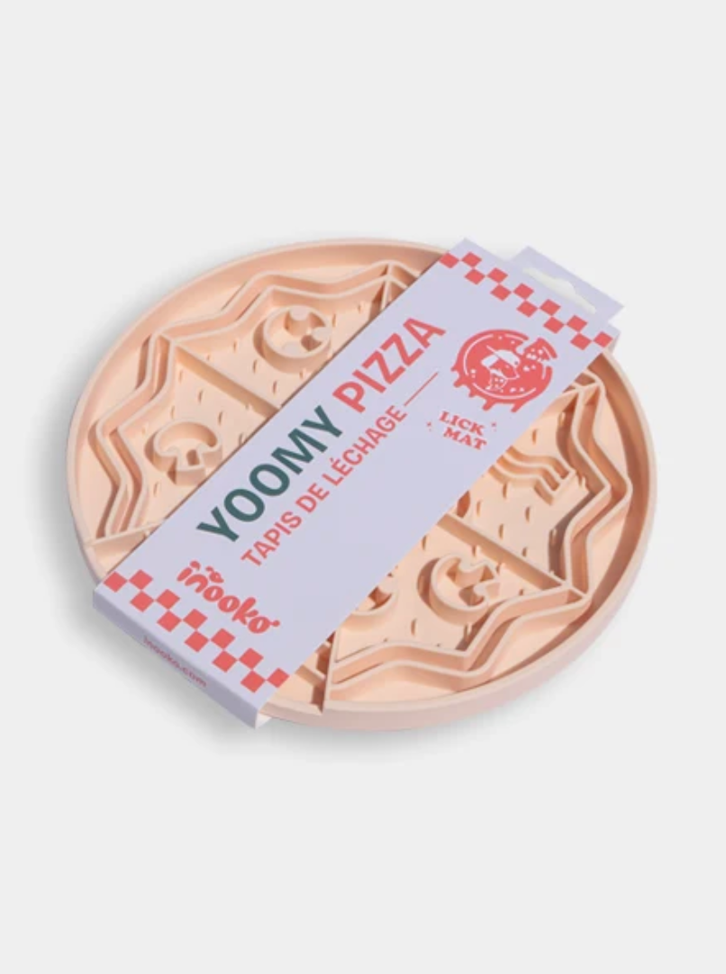Tapis de léchage Yoomy Pizza - Inooko