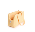 Sac de transport - Vichy jaune Taille L - Léo & Luna