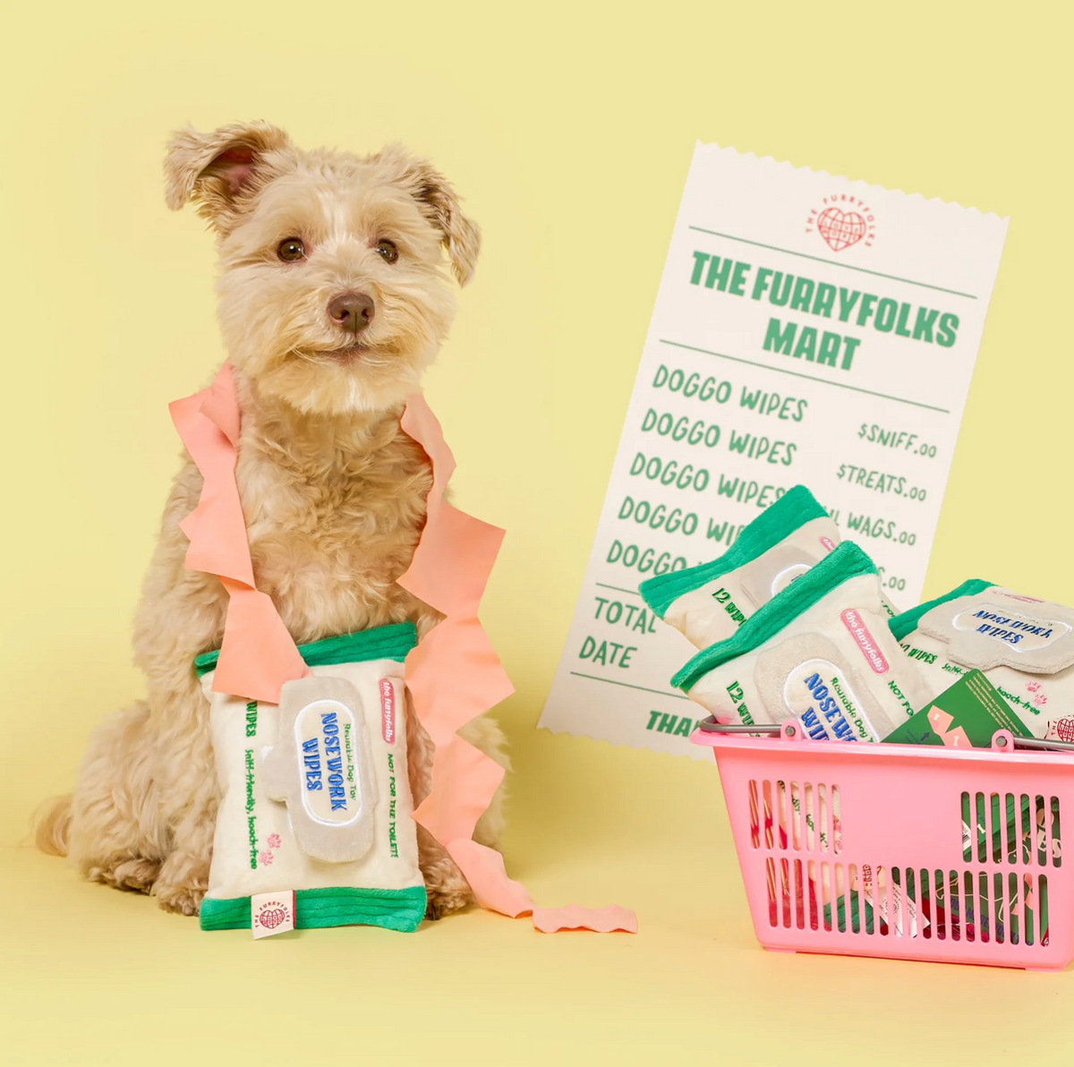 Jouet de fouille lingettes - The Furry Folk