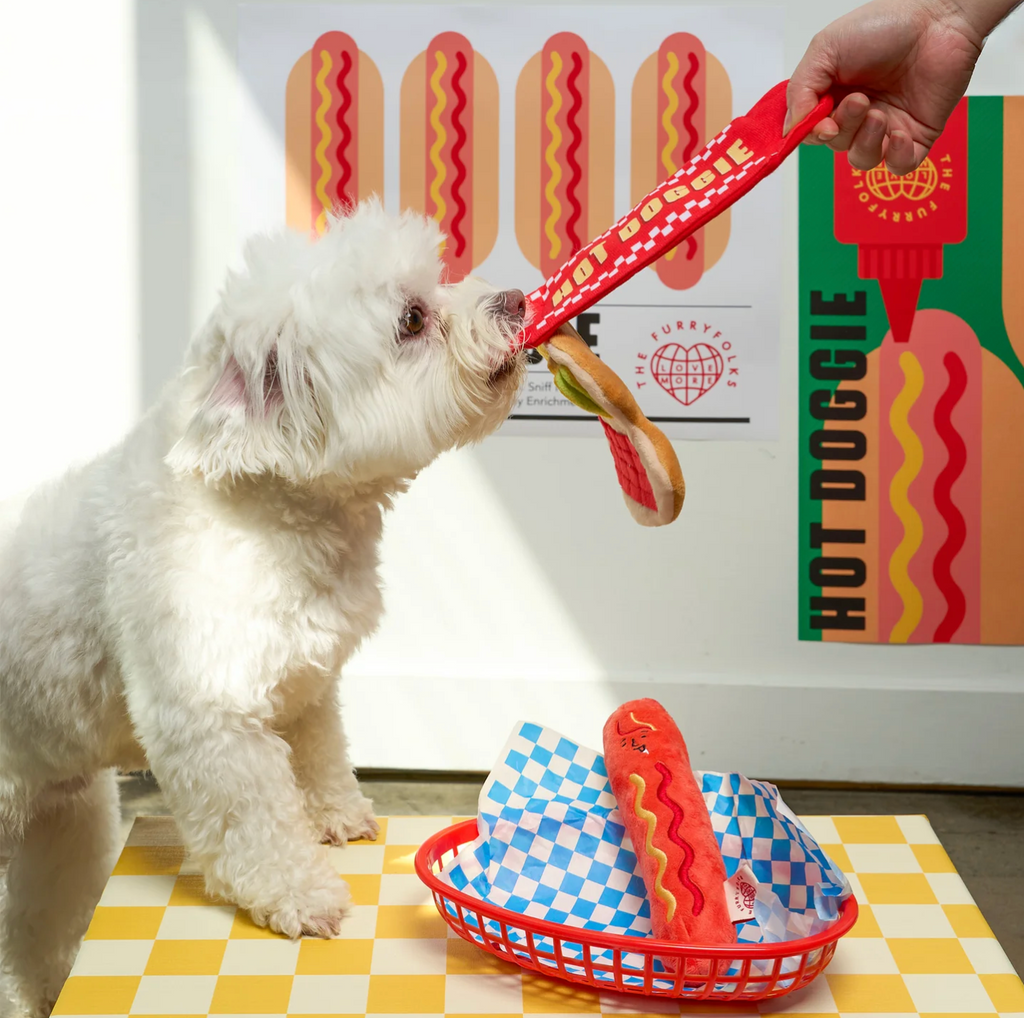 Jouet de fouille hot-dog - The Furry Folk