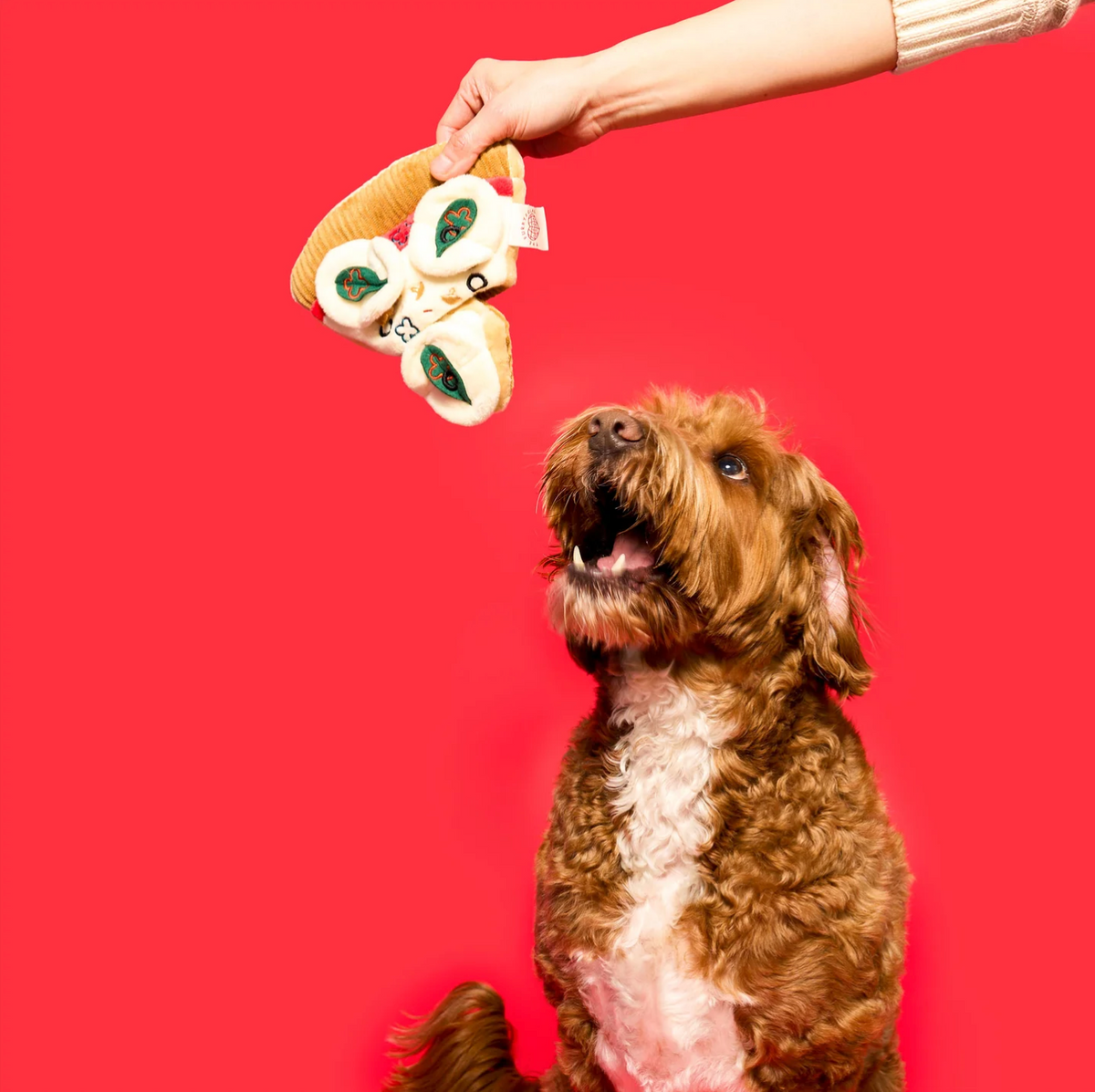 Jouet de fouille part de pizza - The Furry Folk