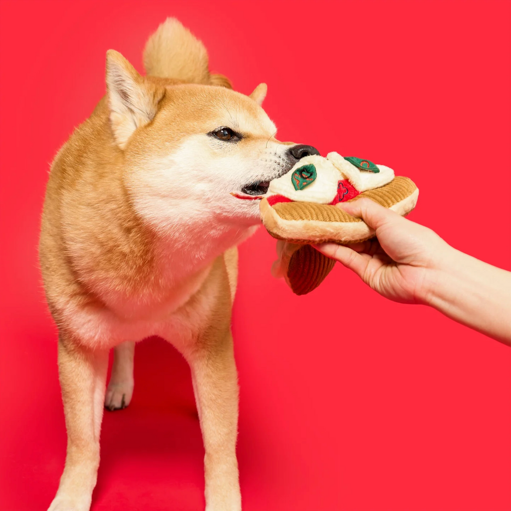 Jouet de fouille part de pizza - The Furry Folk