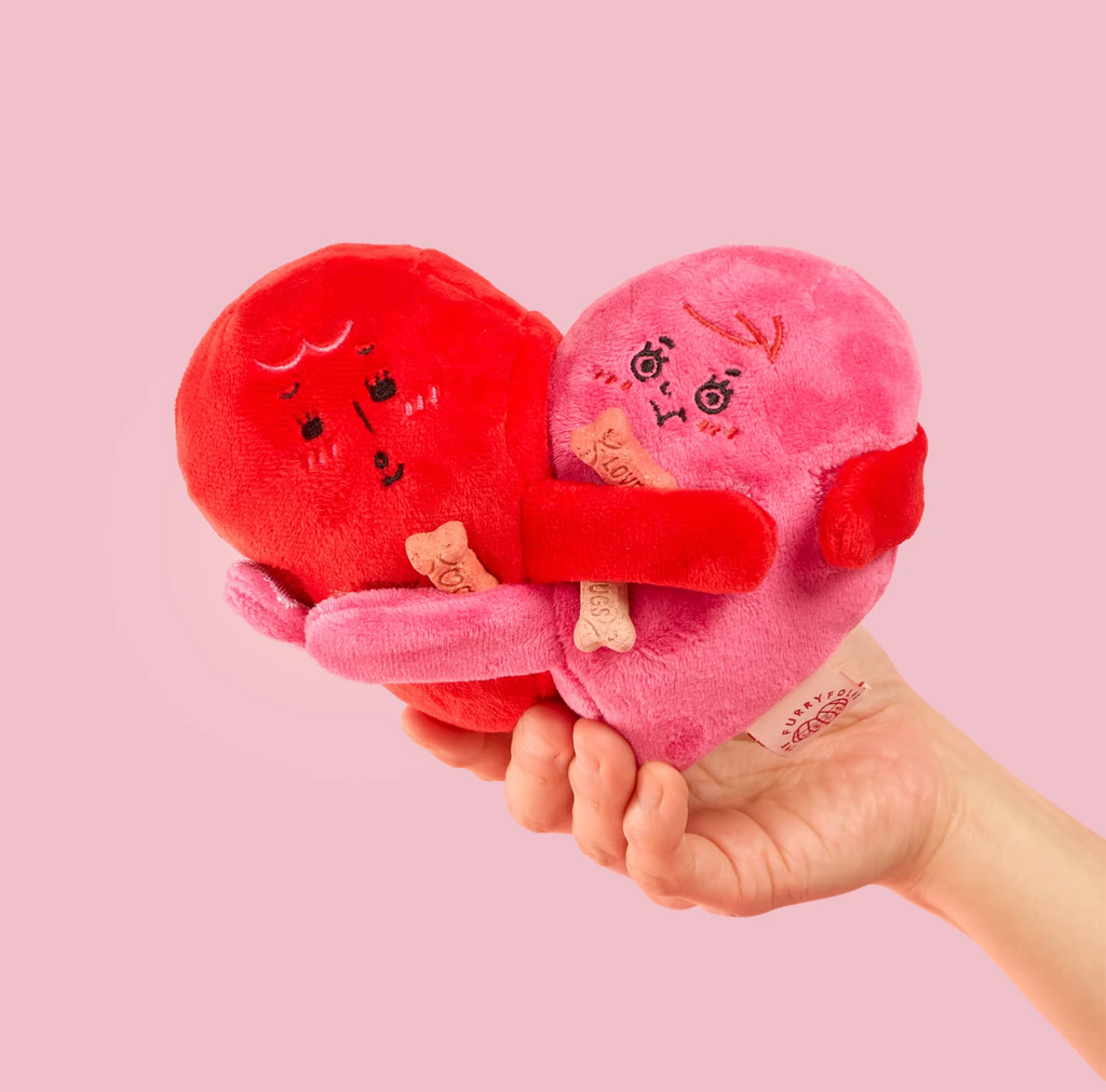 Coeur jouet de fouille chien - The Furry Folk