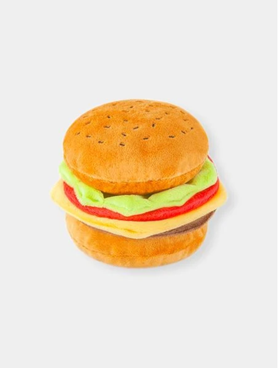 Peluche pour chien Hamburger - P.L.A.Y
