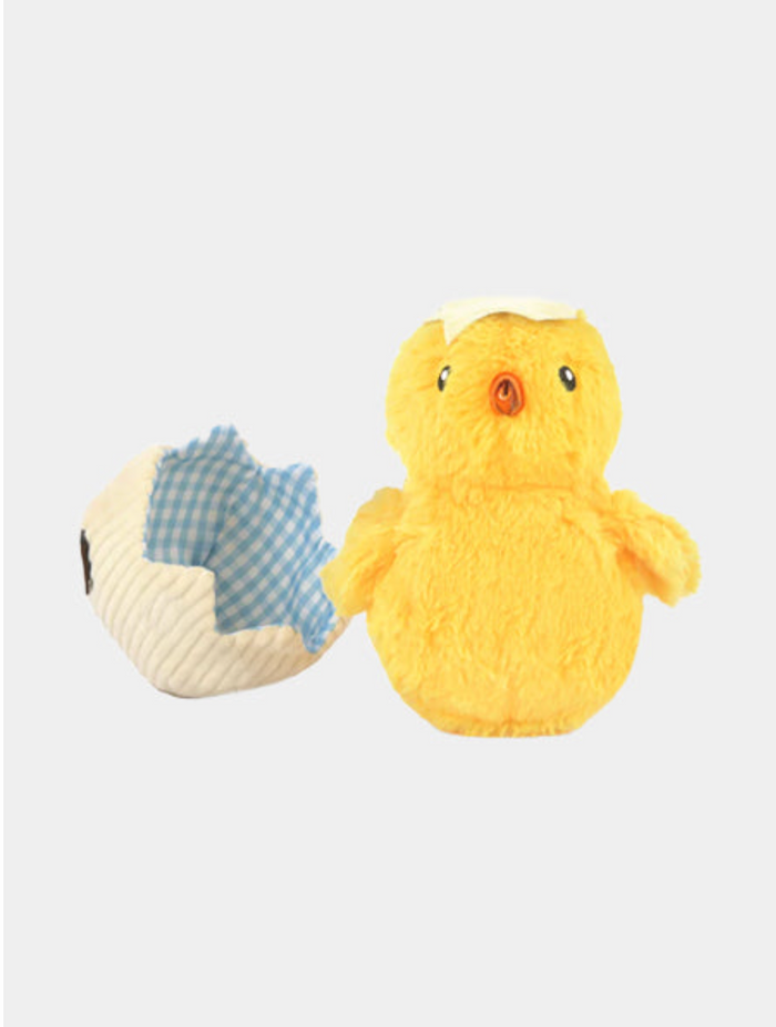 Peluche pour chien poussin dans son œuf - P.L.A.Y