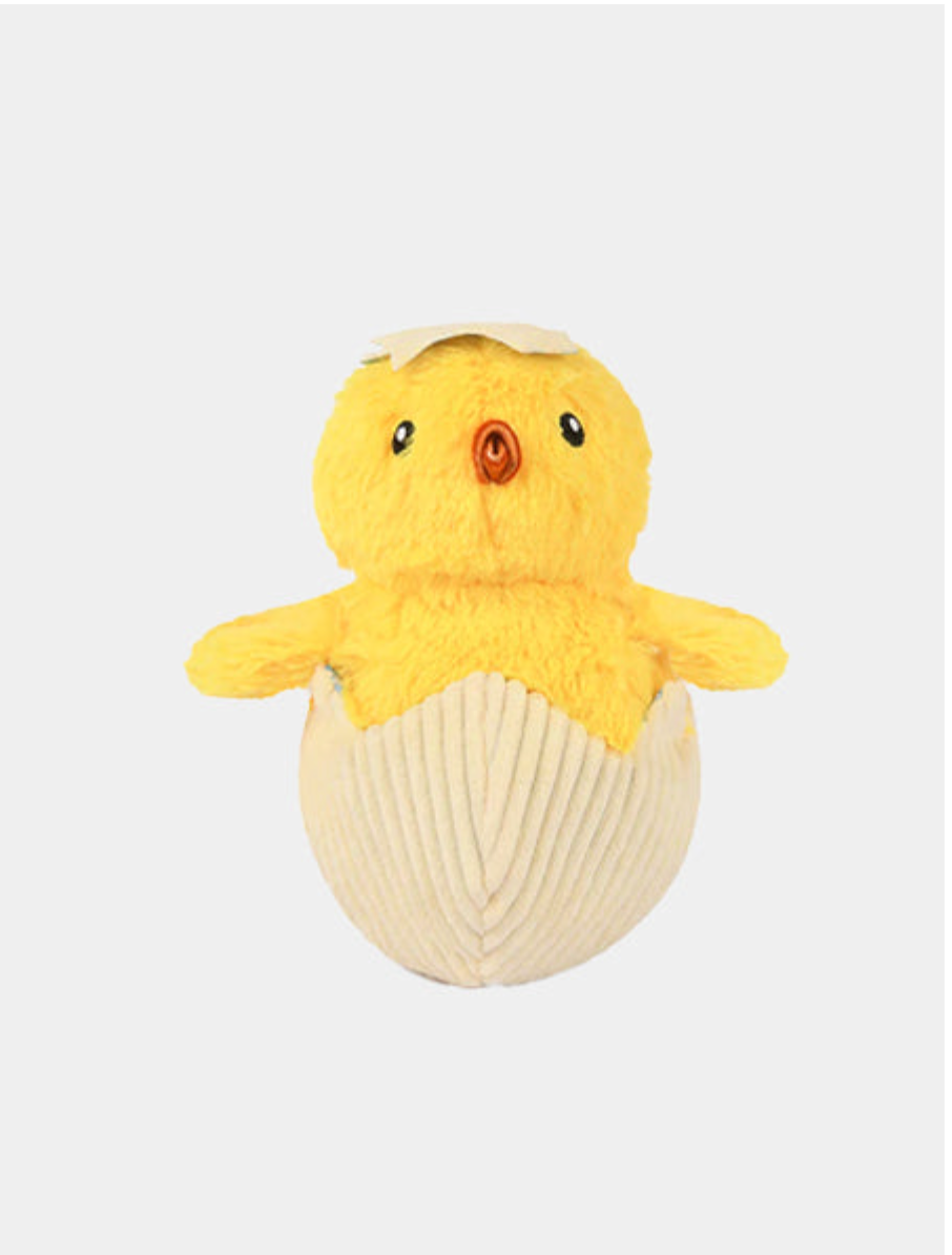 Peluche pour chien poussin dans son œuf - P.L.A.Y