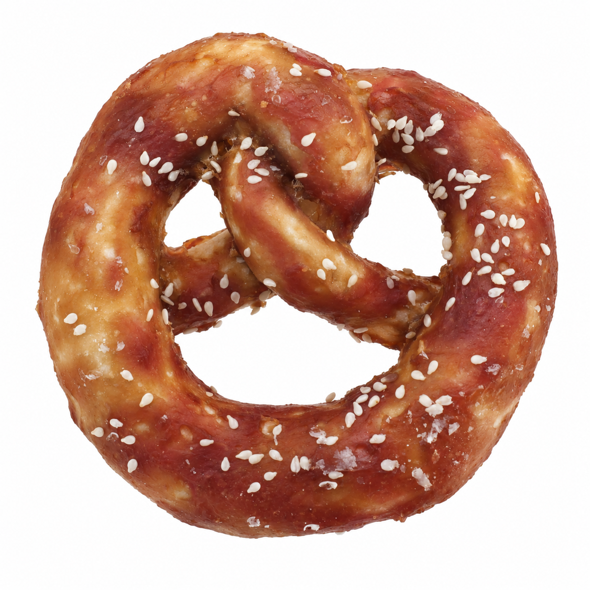 Bretzel de peau de bœuf au canard - Kerbl Pet