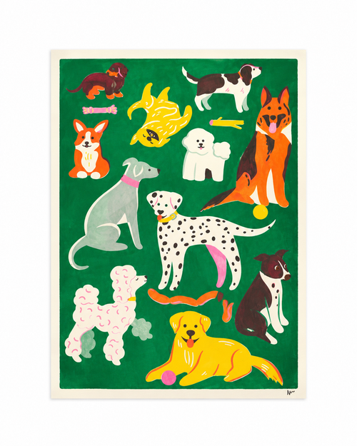 Affiche Chiens Sight Hound – Naomi Wilkinson