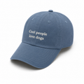 Casquette "Cool people love dogs" - Biche