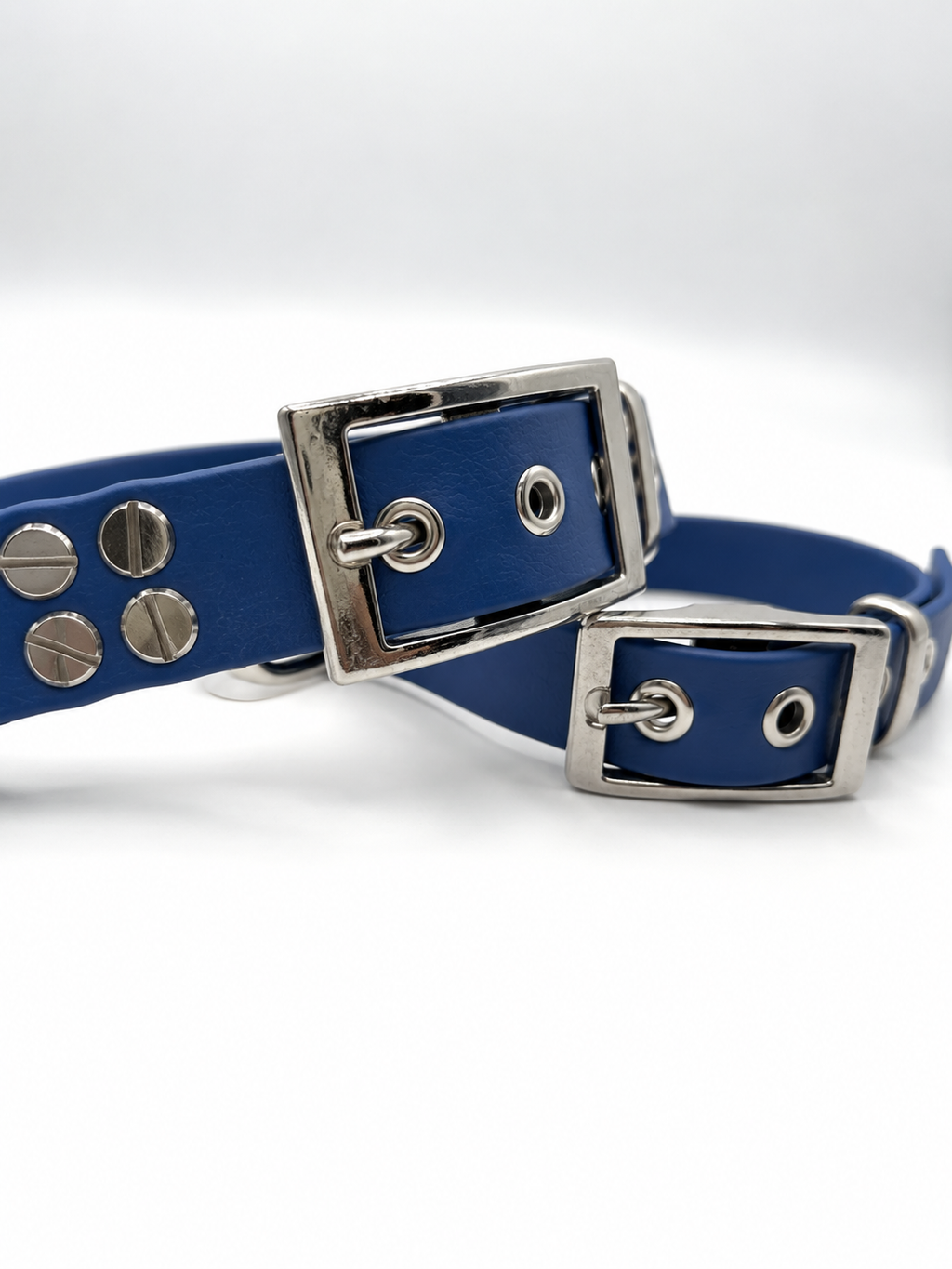 Collier chien St Germain - Navy - Toutou&Co Paris