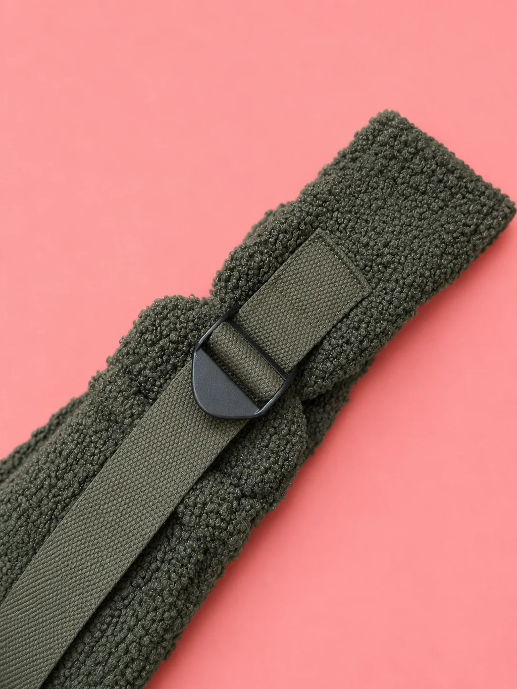 Sac bandoulière teddy - Vert - The Dog Label
