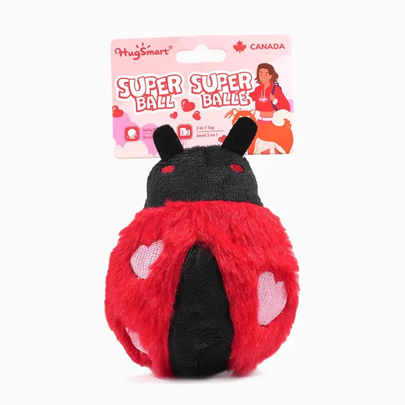 Balle peluche Coccinelle Love Bug- HugSmart