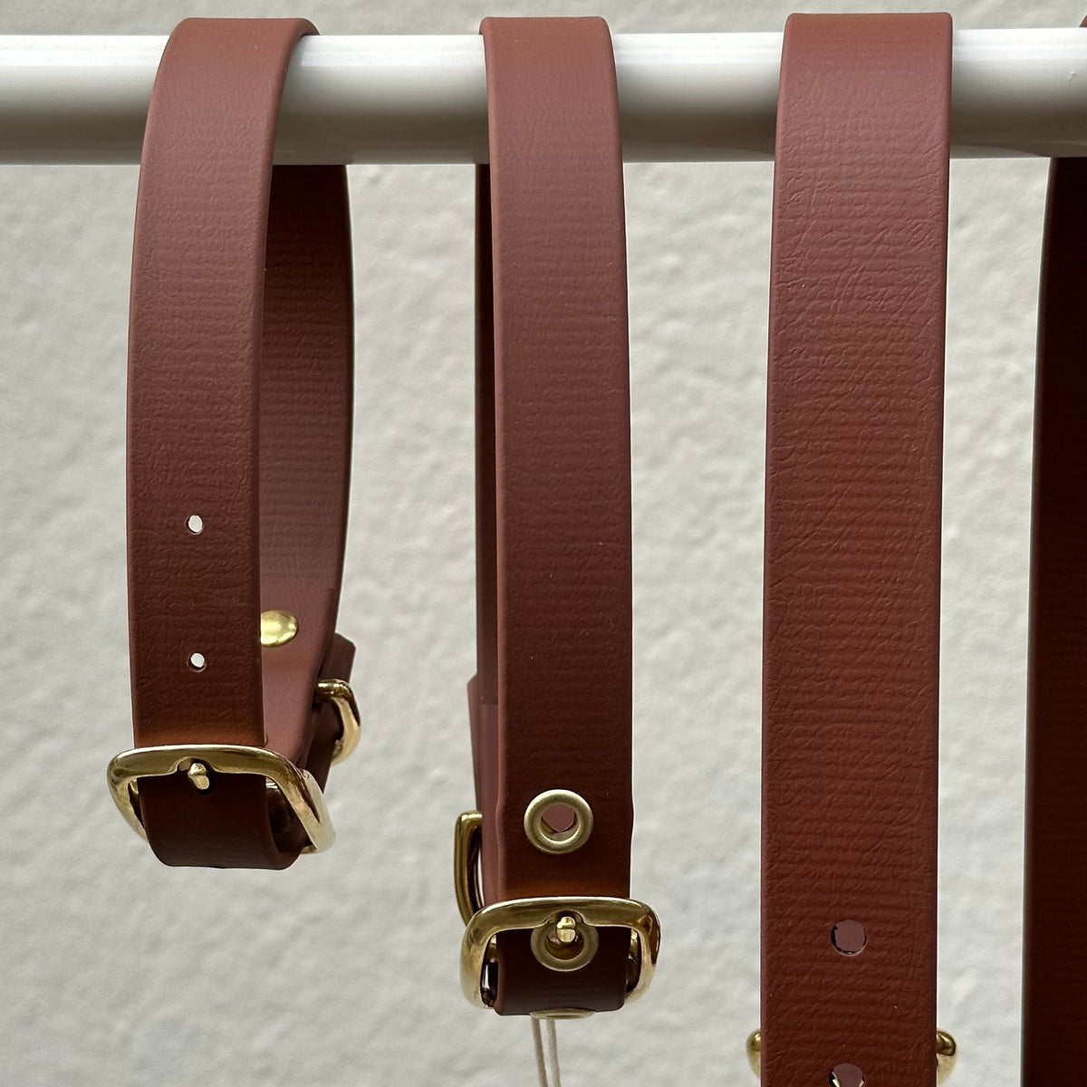 Collier chien en Biothane - Chocolat - By Biche