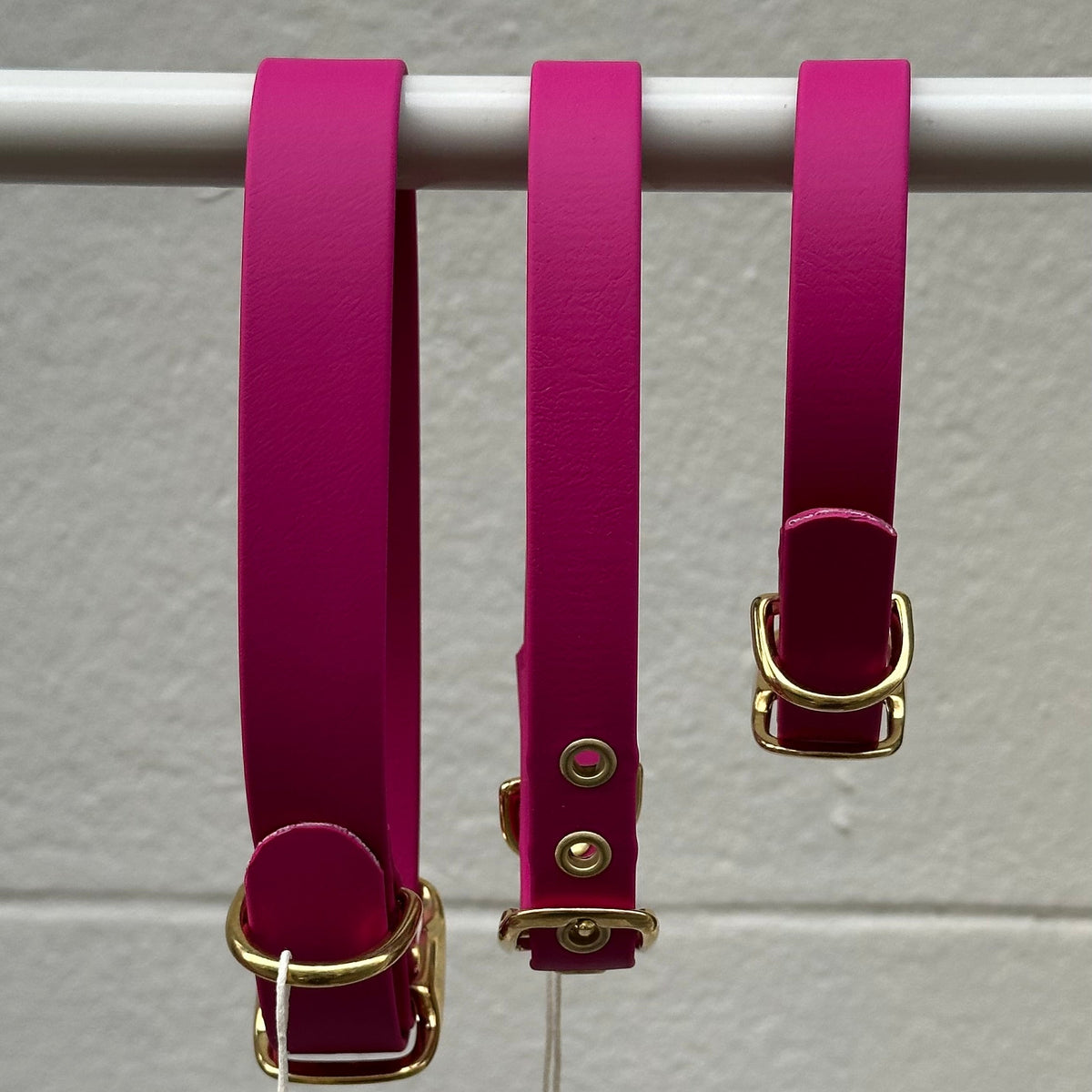 Collier chien en Biothane - Fushia - By Biche