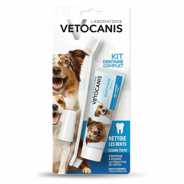 Kit dentaire complet chien - Vetocanis