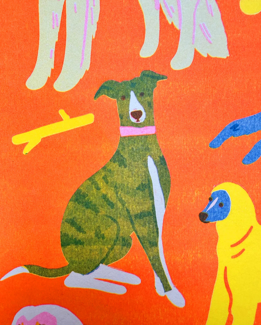 Affiche Chiens Sight Hound – Naomi Wilkinson