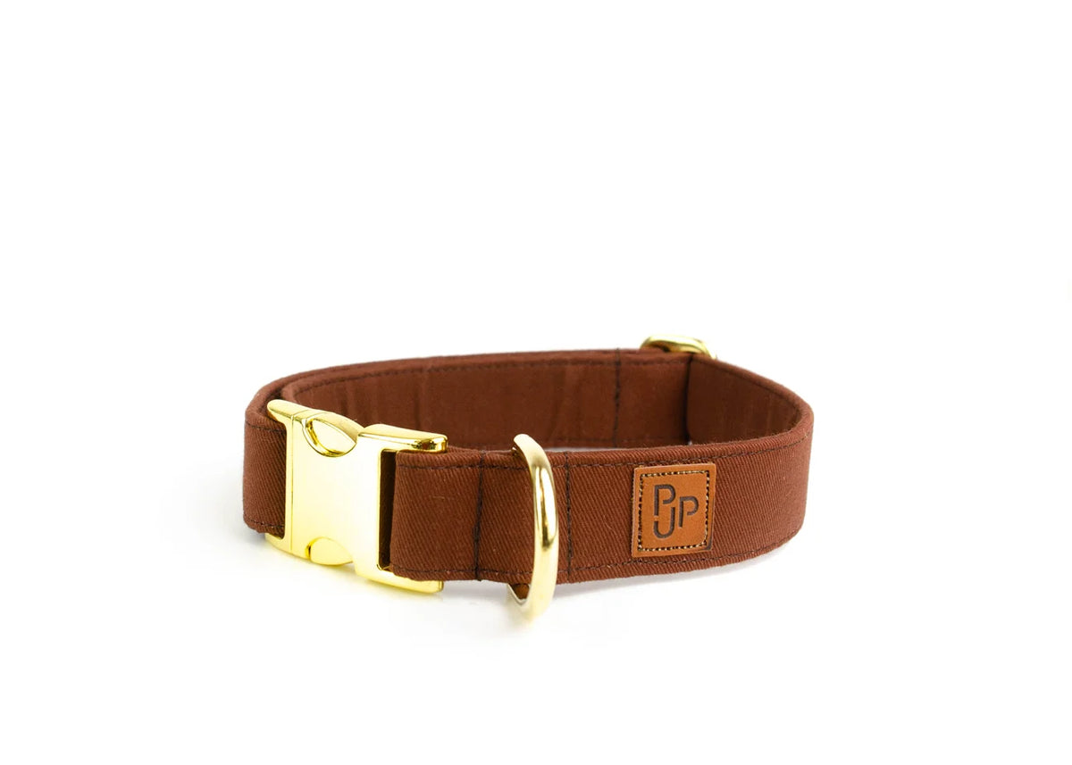 Collier signature - marron - Puddle Jumper Pups