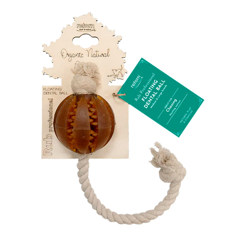 Jouet en caoutchouc naturel - Floating dental ball - Retorn