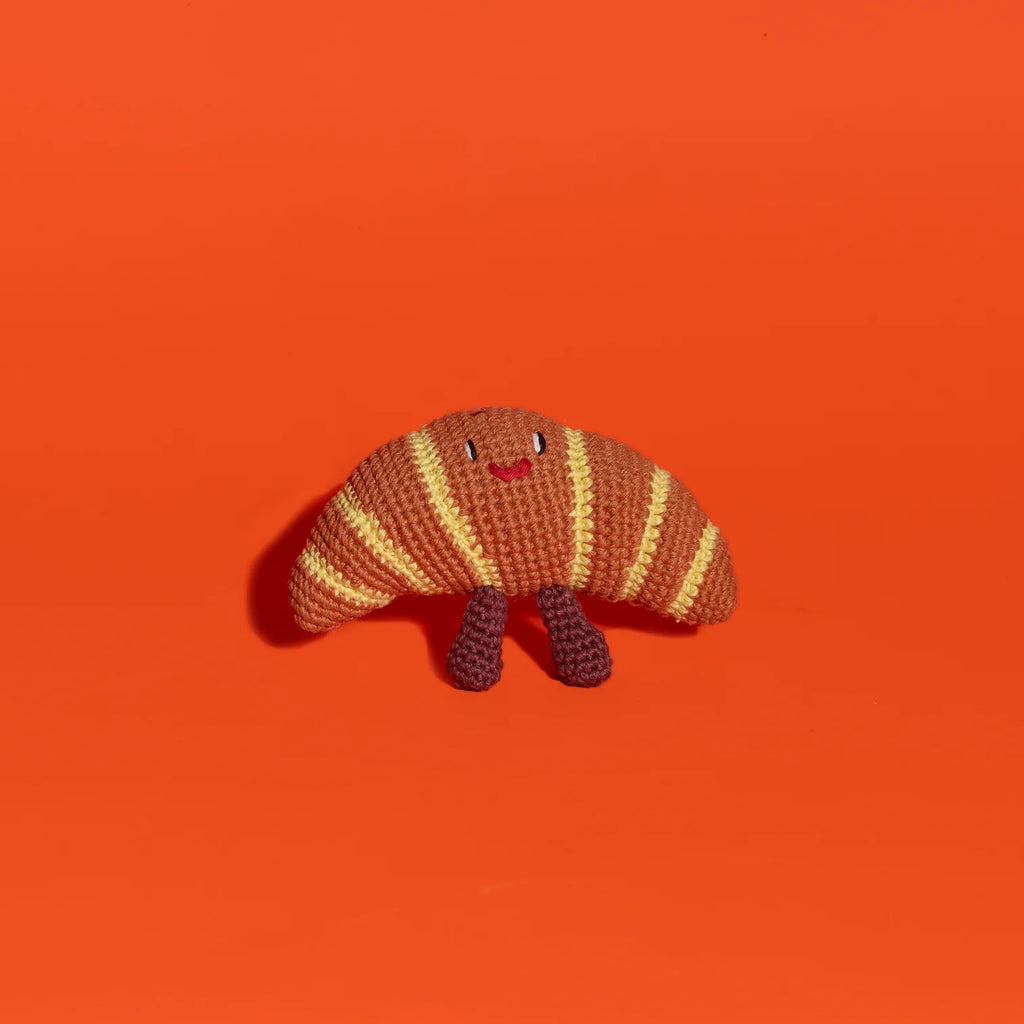 Jouet croissant crocheté - Ware of the dog
