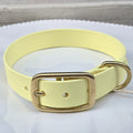 Collier chien en Biothane - Jaune - By Biche