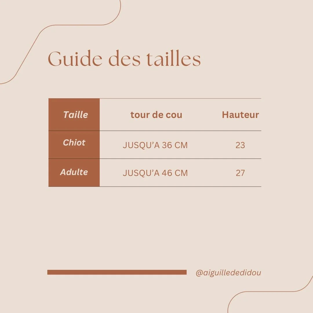 Snood fait main 100% coton - L'aiguille de didou