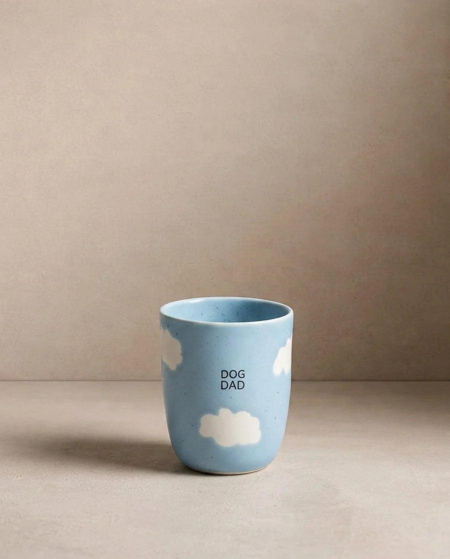 Tasse Dog Dad - Bleu - Egg Pet Home