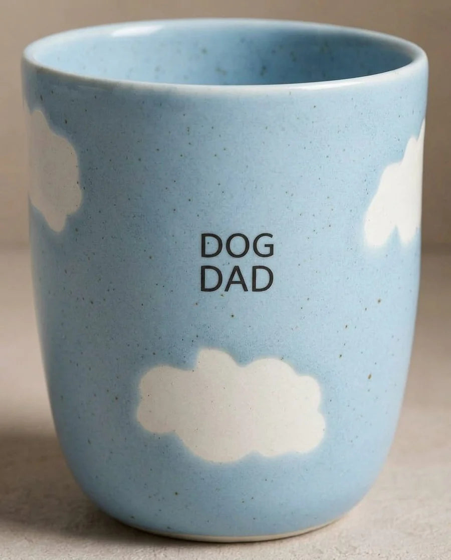 Tasse Dog Dad - Bleu - Egg Pet Home