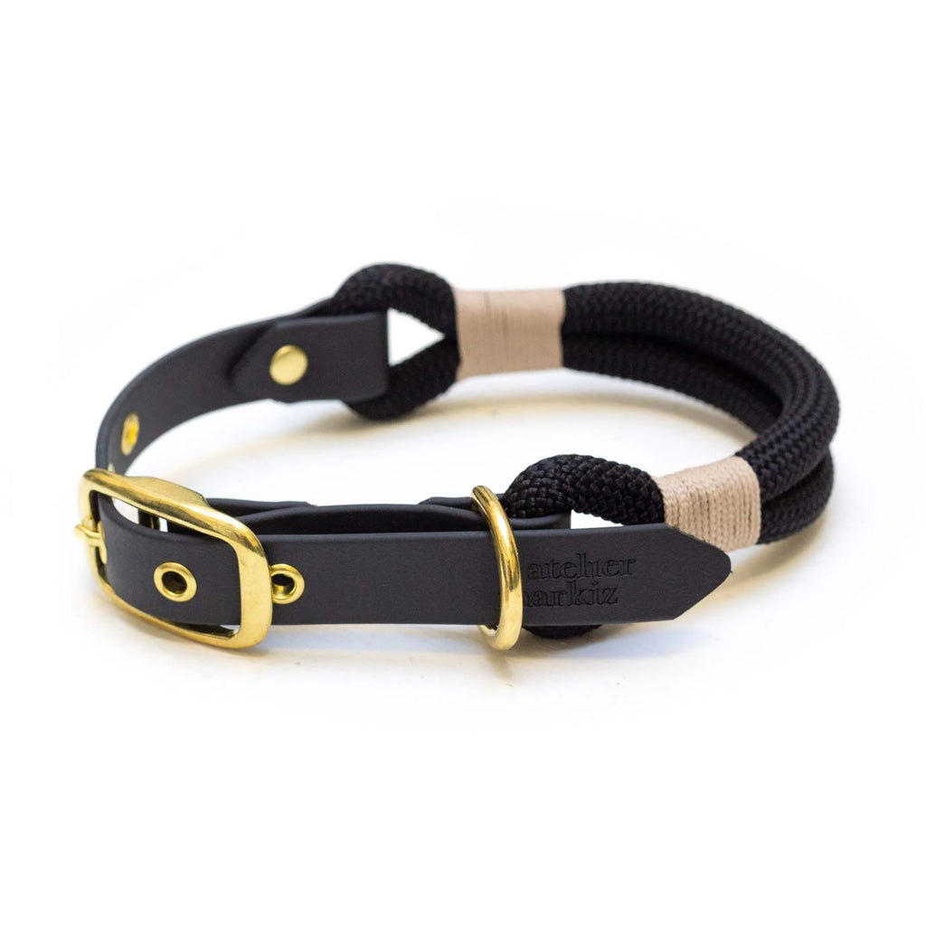 Collier chien - Noir - Atelier Markiz
