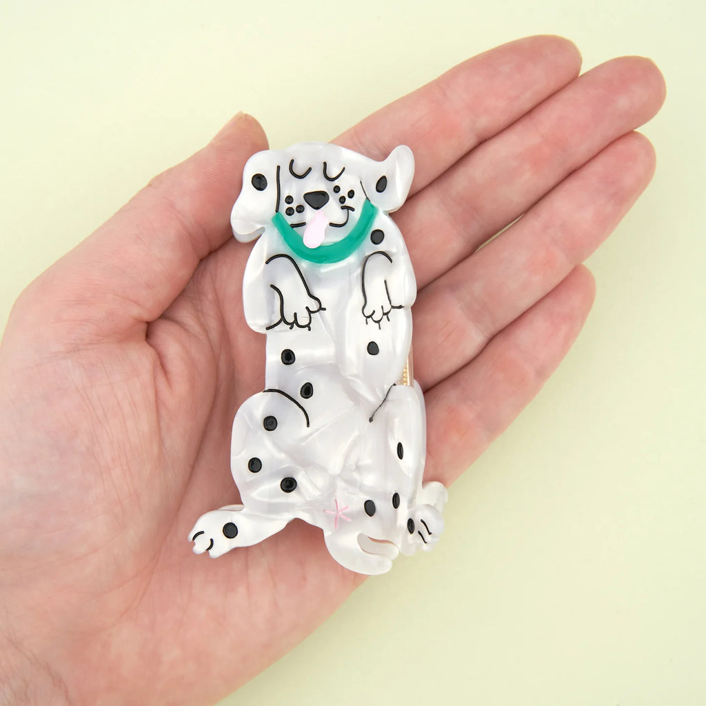 Pince à cheveux Dalmatien – Dents en métal - Coucou Suzette