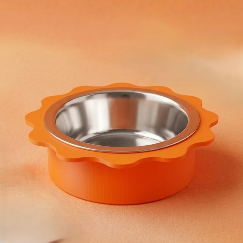 Gamelle vague avec insert inox - Ronron Petclub