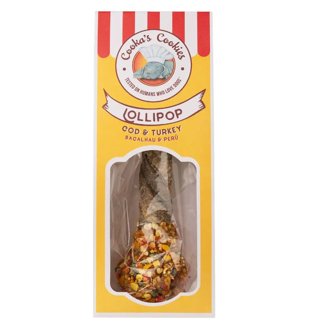 Lollipop, morue & dinde - Cooka's Cookies