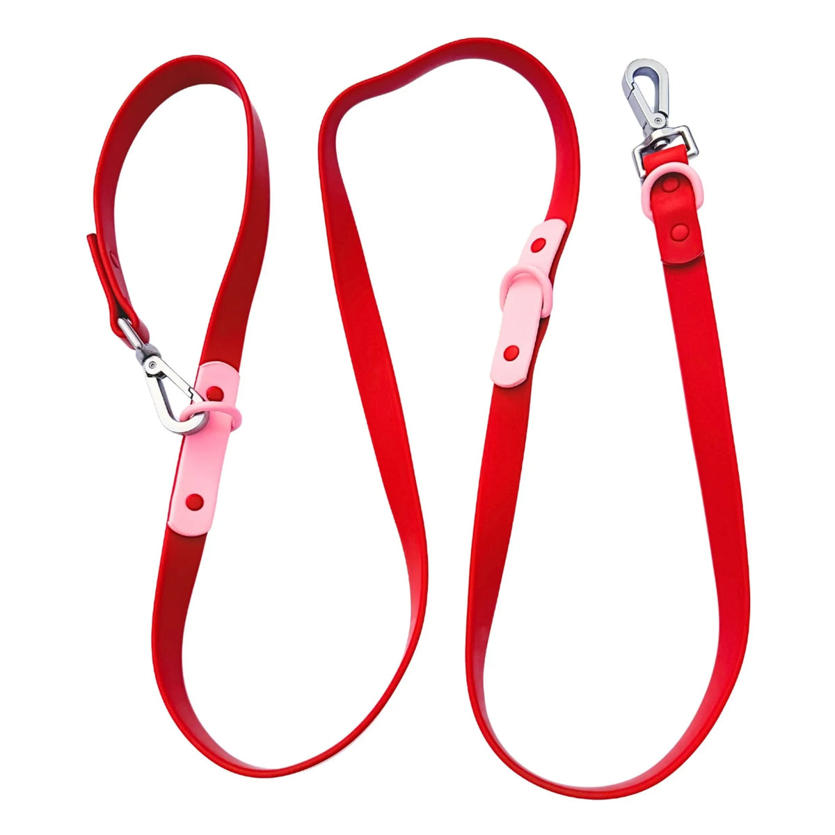 Laisse mains libres pour chien - Rouge - Approved by Fritz