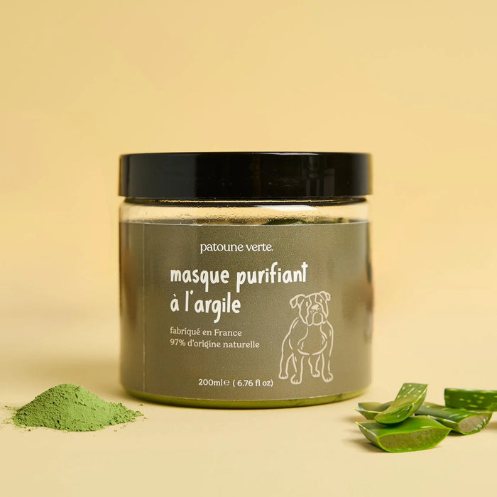 Masque purifiant à l'argile - Patoune Verte