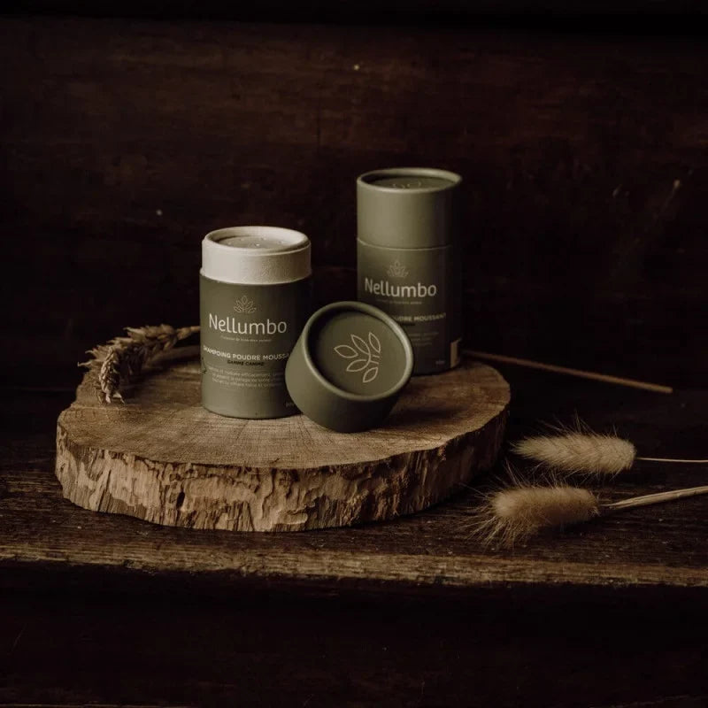 Shampoing poudre moussant - Nellumbo